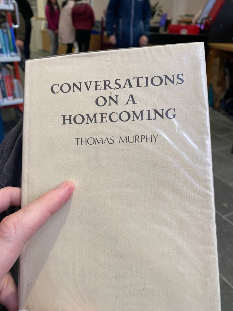 Thomas Murphy's Conversations on a Homecoming in Tuam Library